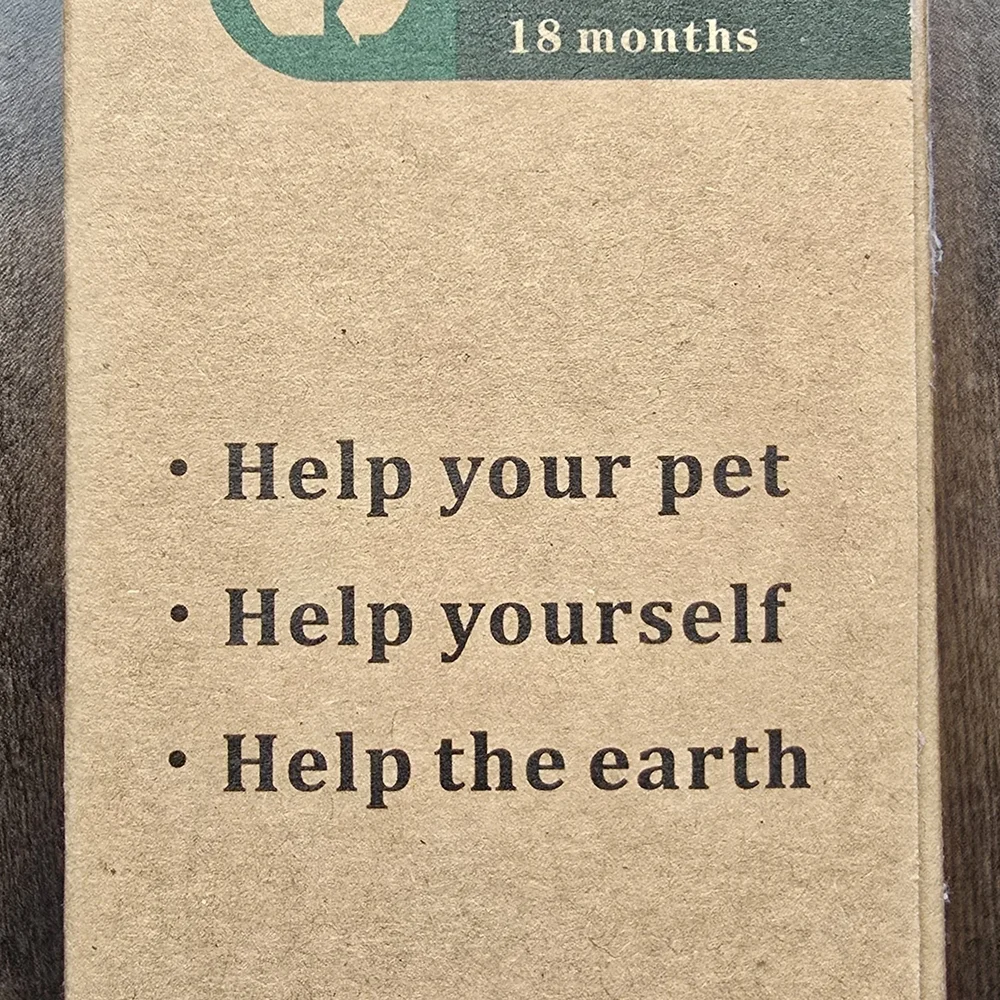 Green Dog Poop Bag Dispenser + 14 Rolls